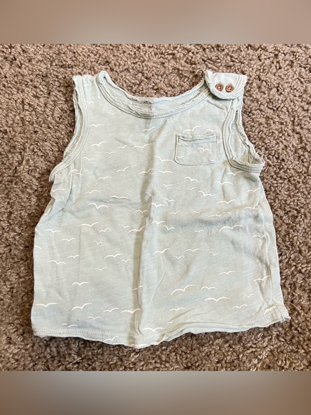 Grayson mini collective baby boys shirt tank top 6-9 mos